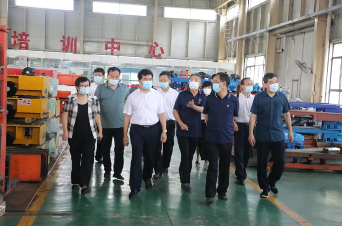 市委常委、縣委書(shū)記王俊紅到河北新大地調(diào)研 